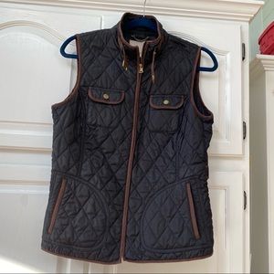 Banana Republic black vest